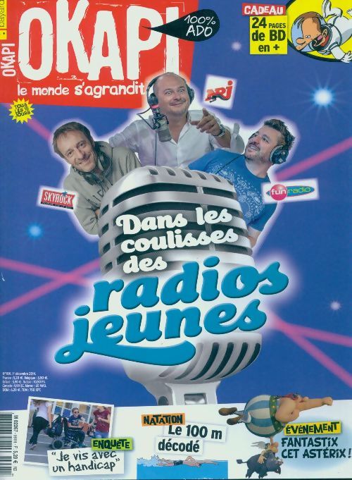 Okapi n°991 : Dans les coulisses des radios jeunes - Collectif - Livre