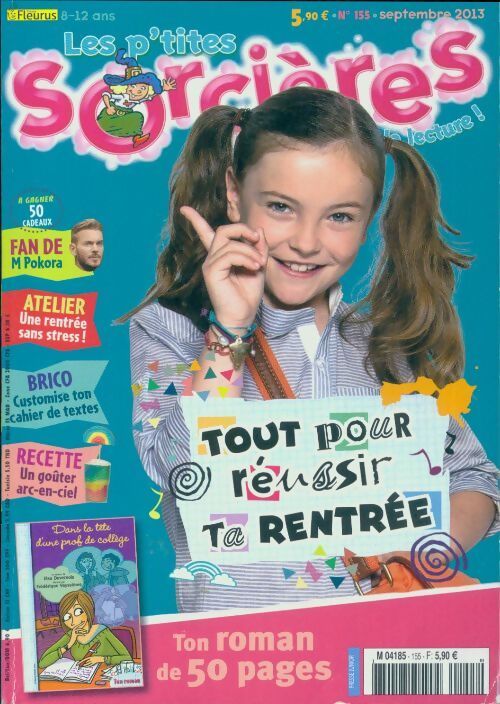 Les p'tites sorcières n°155 : Tout pour réussir ta rentrée - Collectif - Livre