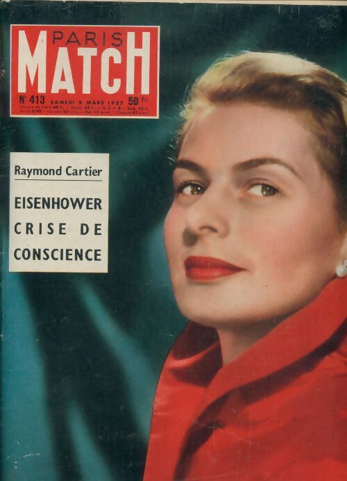 Paris Match n°413 : Eisenhower : crise de conscience - Collectif - Livre
