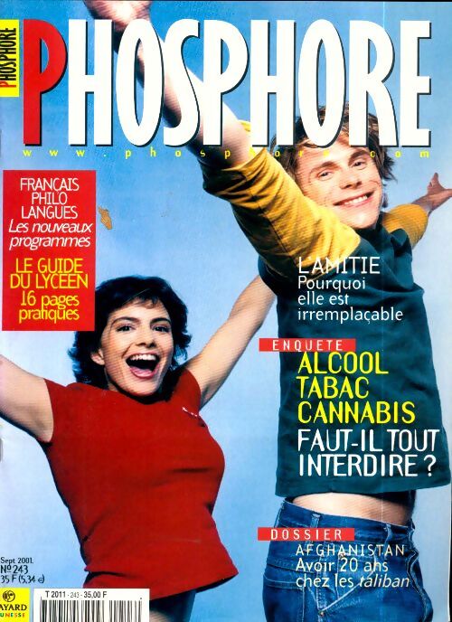 Phosphore n°243 : Alcool, tabac, cannabis - Collectif - Livre