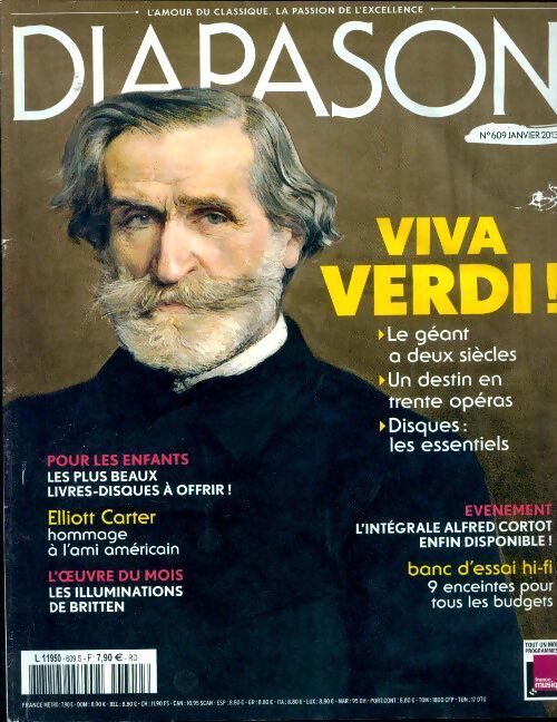 Diapason n°609 : Viva Verdi ! - Collectif - Livre