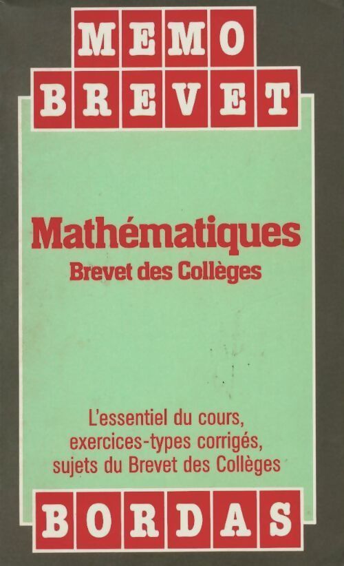 Mathématiques Brevet - Collectif - Livre