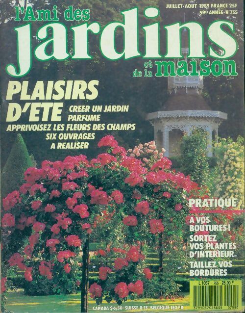 L'ami des jardins et de la maison n°755 : Plaisirs d'été - Collectif - Livre