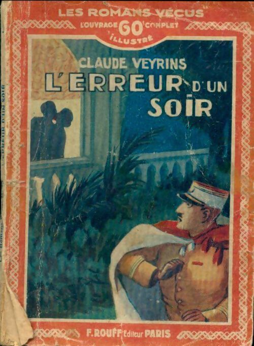L'erreur d'un soir - Claude Veyrins - Livre