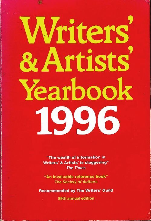 Writers' & artists' yearbook 1996 - A ., C. Black Publishers Ltd - Livre