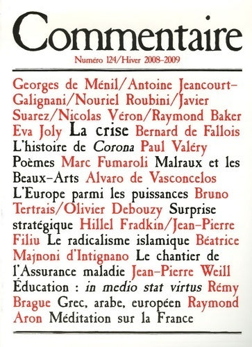 Commentaire n°124 - Collectif - Livre
