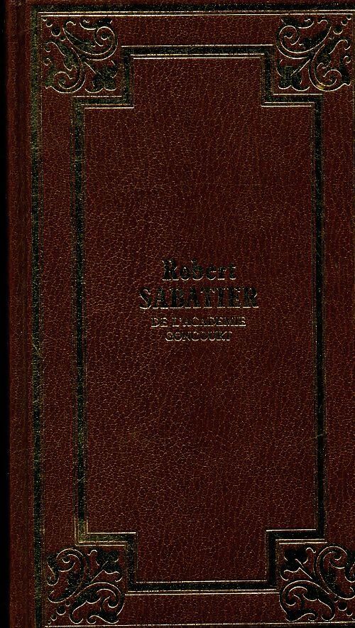 La Sainte Farce - Robert Sabatier - Livre