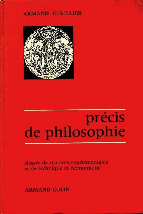 Précis de philosophie - Armand Cuvillier - Livre