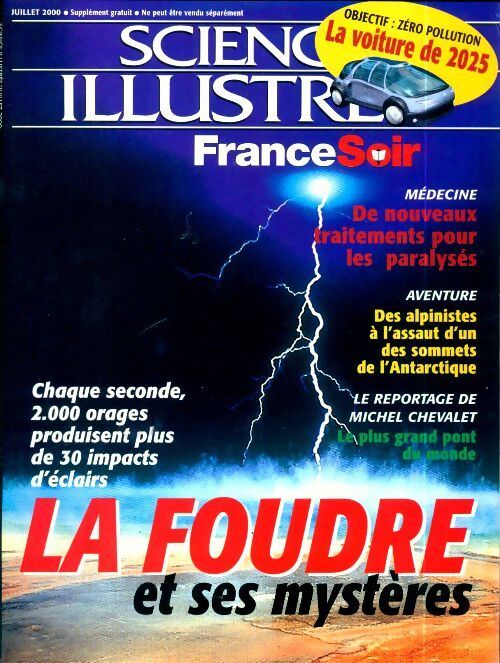 Science illustrée supplément France Soir : La foudre - Collectif - Livre