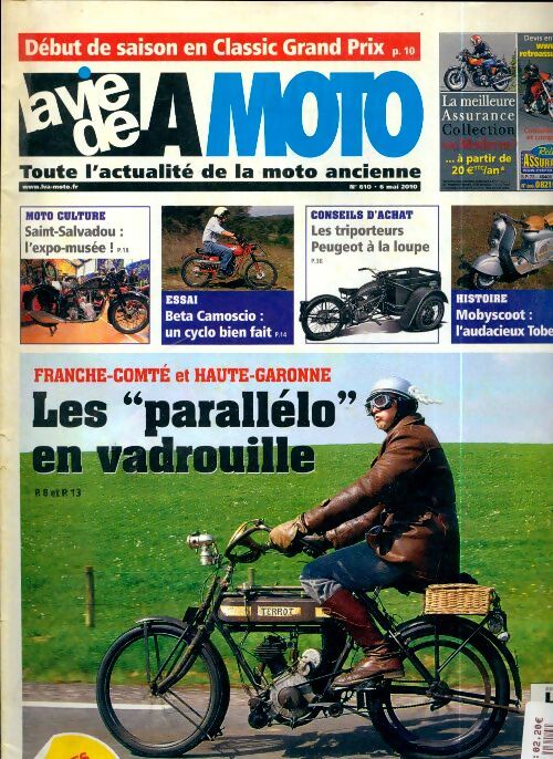 La vie de la moto n°610 : Le parallélo en vadrouille - Collectif - Livre