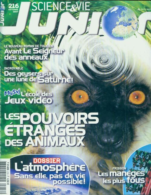 Science & vie junior n°216 : Les pouvoirs étrangers des animaux - Collectif - Livre