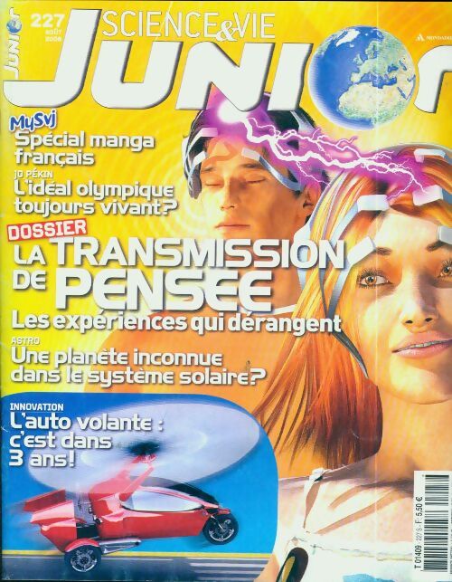 Science & vie junior n°227 : La transmission de pensée - Collectif - Livre