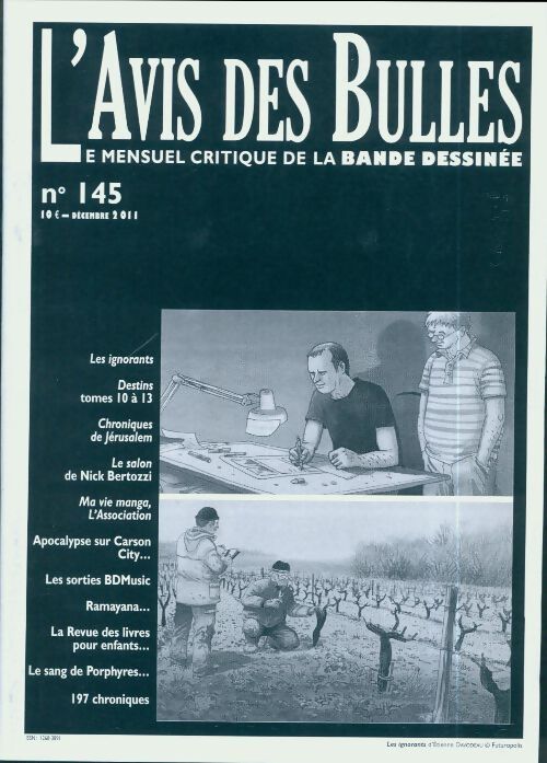 L'avis des bulles n°145 - Collectif - Livre