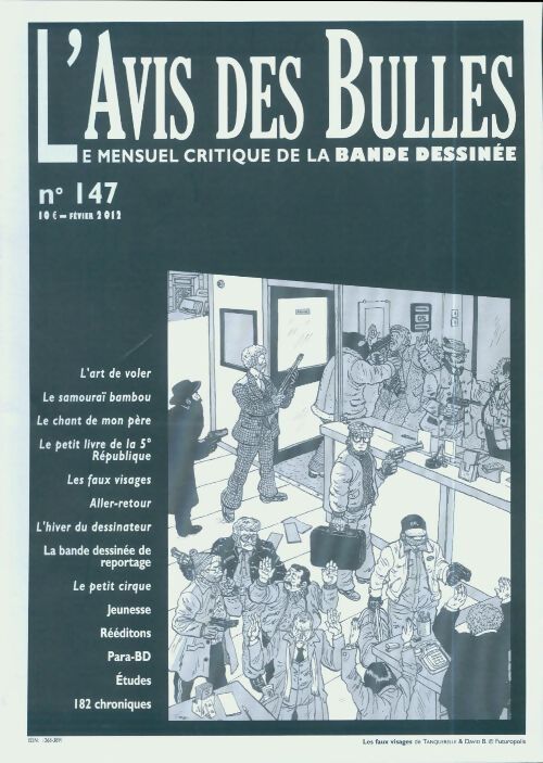L'avis des bulles n°147 - Collectif - Livre