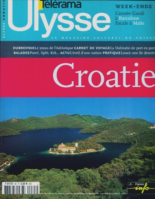 Ulysse n°85 : Croatie - Collectif - Livre