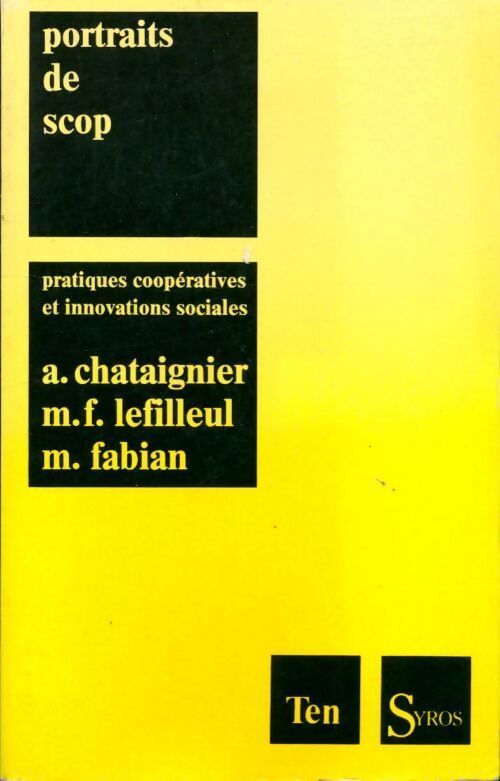 Portraits de SCOP - Alain Chataignier - Livre
