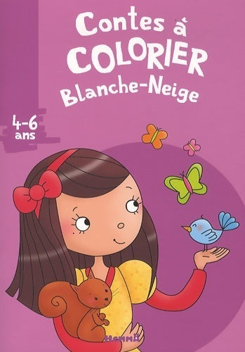 Contes à colorier : Blanche-Neige - Jean-Marc Daume - Livre