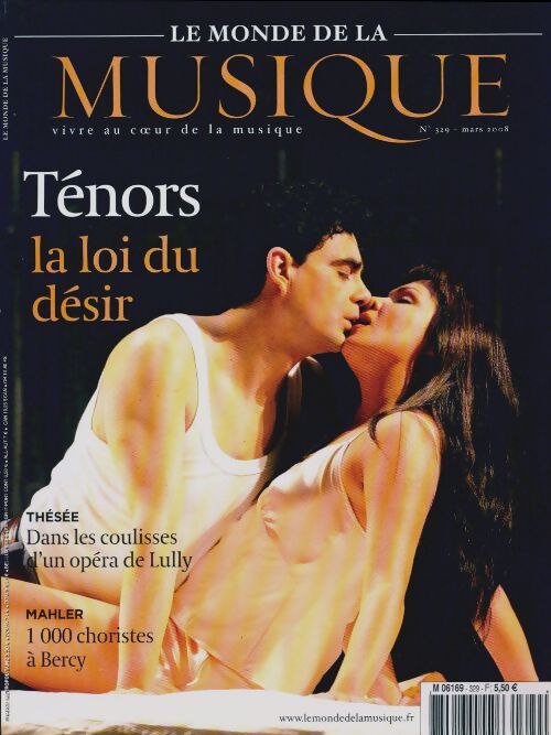 Le monde de la musique n°329 : Ténors, la loi des désirs - Collectif - Livre