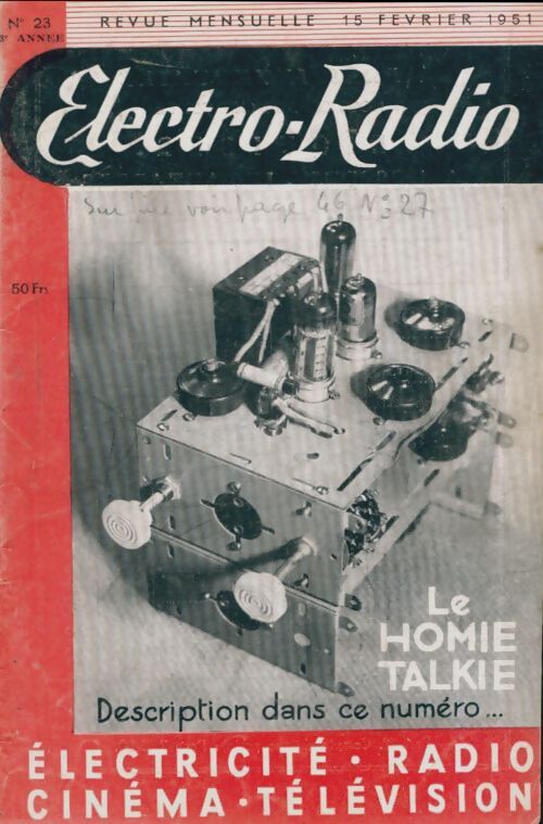 Electro-radio n°23 - Collectif - Livre