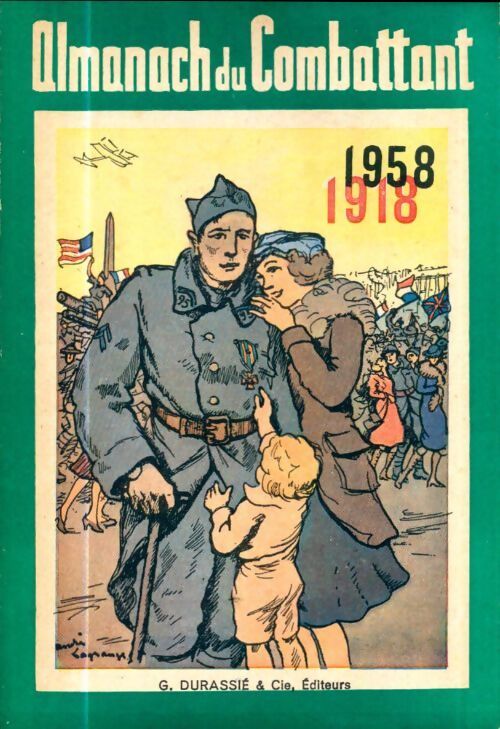 Almanach du combattant 1958 - Collectif - Livre