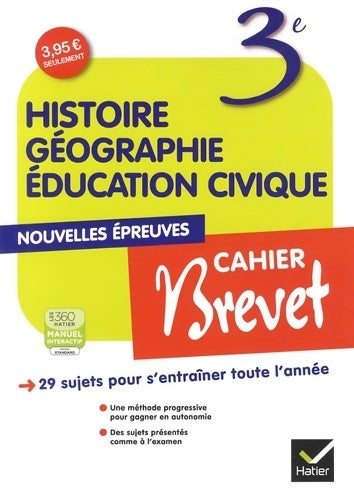 Histoire-géographie-éducation civique 3e - Stéphane Vautier - Livre