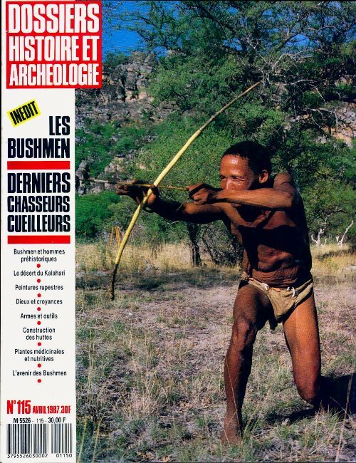 Dossiers histoire et archéologie n°115 : Les bushmen - Collectif - Livre