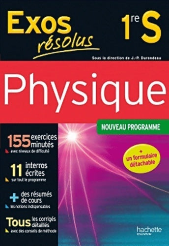 Physique 1ère S - Collectif - Livre