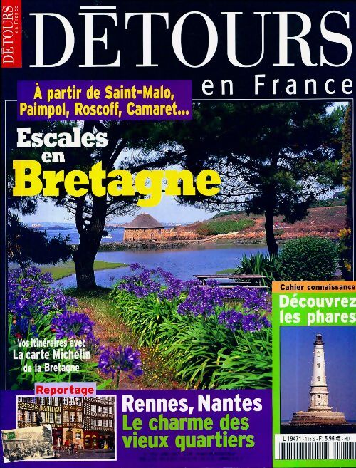 Détours en France n°115 : Escales en Bretagne - Collectif - Livre