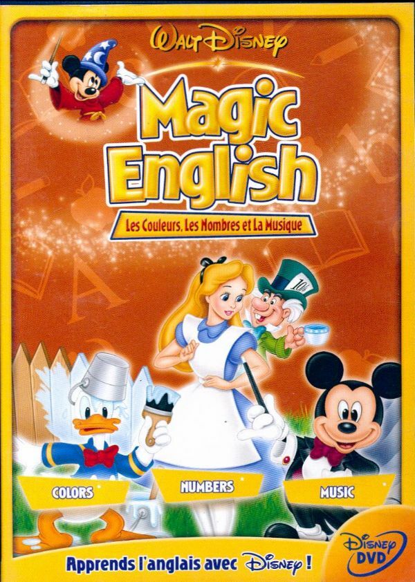 Magic English Vol. 8 : Les couleurs, les nombres et la musiques - Inconnu - DVD