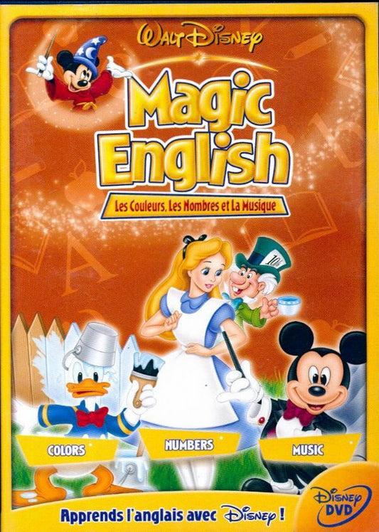 Magic English Vol. 8 : Les couleurs, les nombres et la musiques - Inconnu - DVD