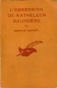 L'obsession de Katheleen Saunders - Reginald Campbell - Livre