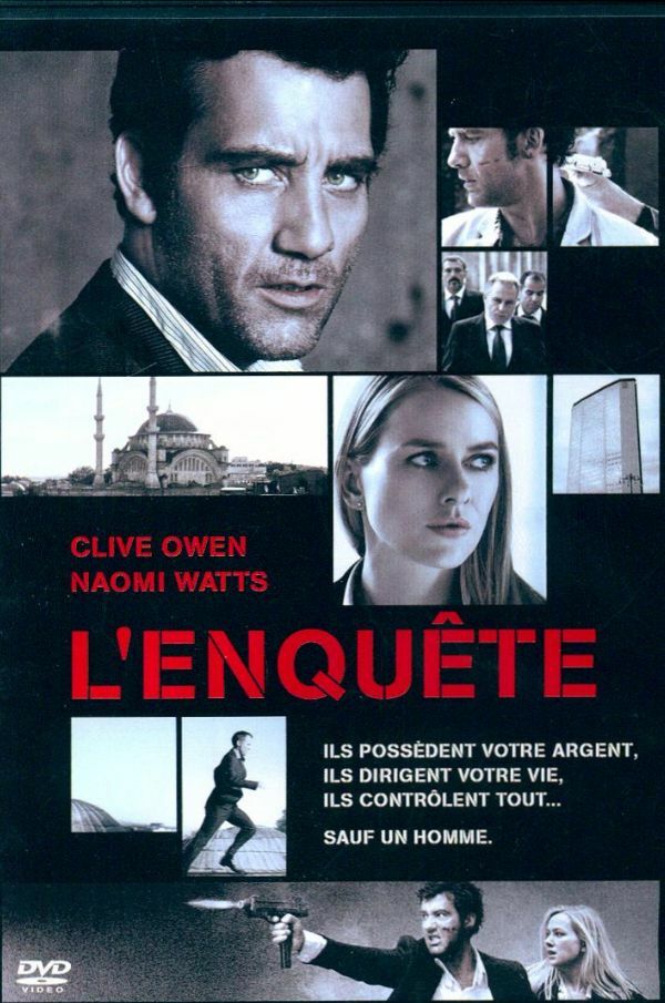 L'enquête (The International) - Tom Tykwer - DVD