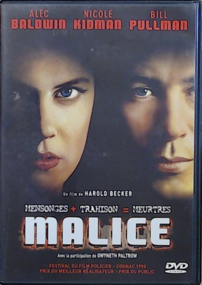 Malice - Harold Becker - DVD