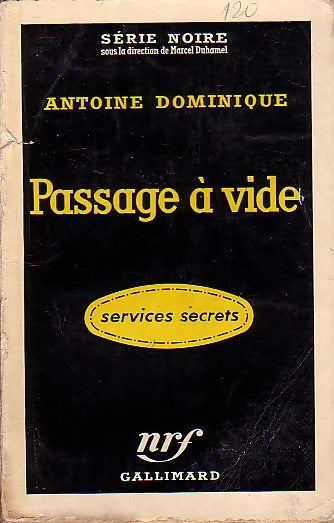 Passage à vide - Antoine-L. Dominique - Livre