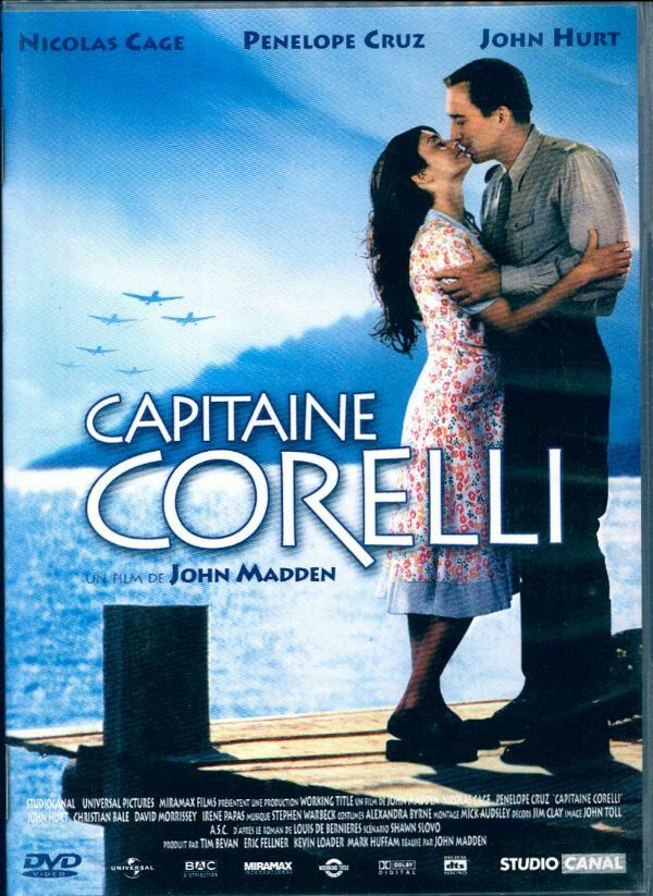 Capitaine Corelli - John Madden - DVD