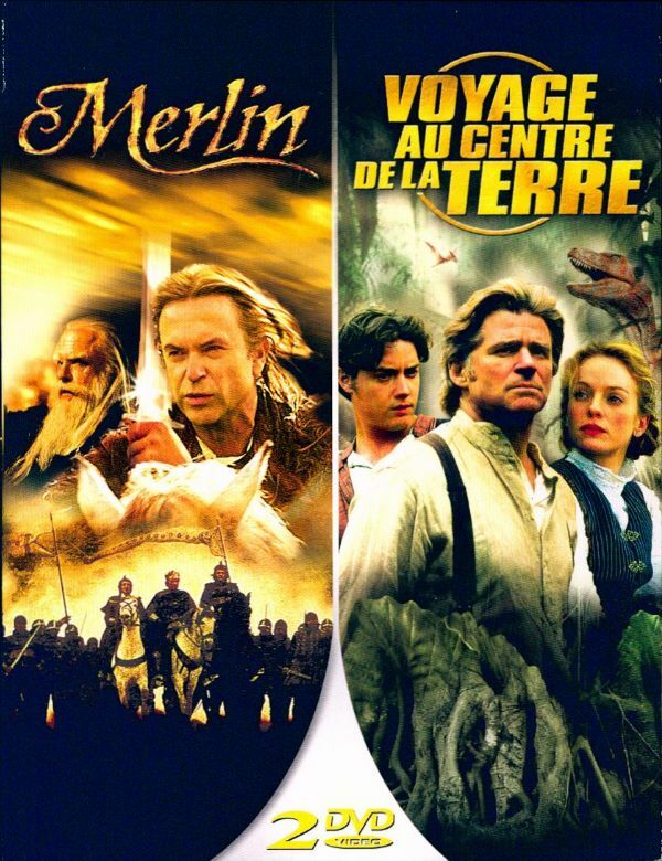 Merlin + Voyage au centre de la Terre (Double DvD) - Steve Barron, George Miller (II) - DVD