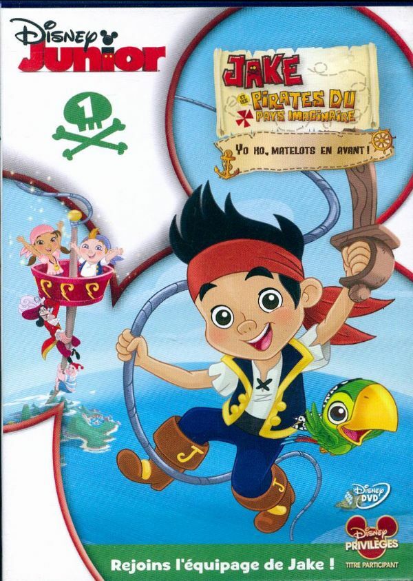 Jake et les pirates du Pays Imaginaire vol 1 : Yo Ho, matelots en avant ! - Howy Parkins, Kelly Ward - DVD