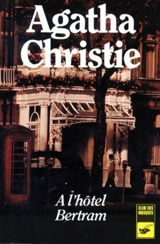 A l'hôtel Bertram - Agatha Christie - Livre