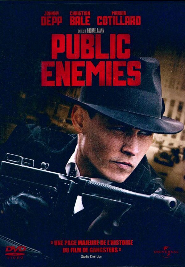 Public Enemies - Michael Mann - DVD