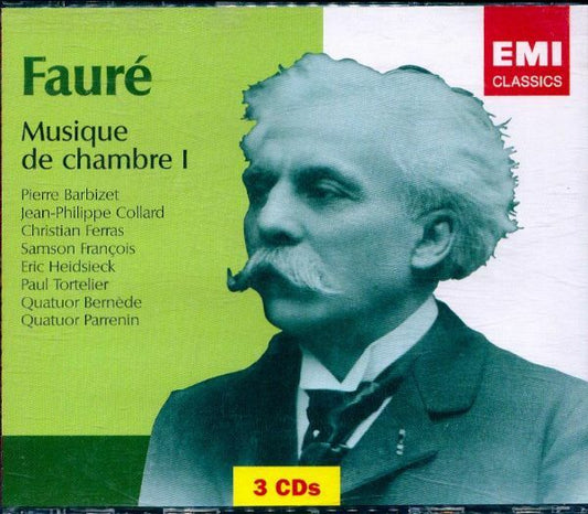 Musique de Chambre I (2 CD) - Barbizet Pierre, Bernede Jean Claude, Boufil Paul, Chene Guy, Collard Jean Philippe, Debost Michel, Dumay Augustin, Ferras Christian, François Samson, Heidsieck Eric, Lodeon Frédéric, Montmayeur Gérard, Qua Parrenin, Quatuor Bernede, Rigutto Bruno, Tortelier Paul - CD