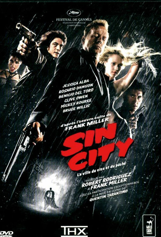 Sin City - Robert Rodriguez, Quentin Tarantino, Frank Miller - DVD