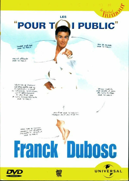 Franck Dubosc - Les pour toi public - Jean-Philippe Blime - DVD