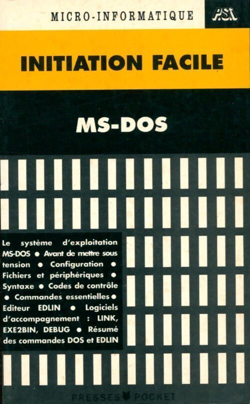 MS-DOS Initiation facile - Pinaud - Livre
