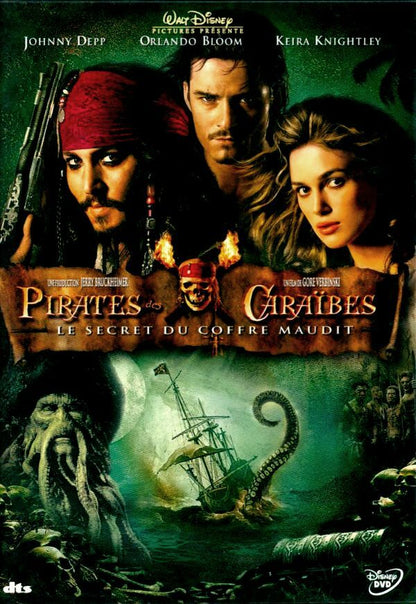 Pirates oh the Caribean: dead man's chest - Gore Verbinski - DVD