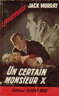 Un certain monsieur X - Jack Murray - Livre