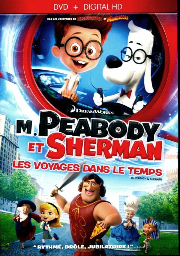 M.Peabody et Sherman : Les voyages dans le temps - Inconnu - DVD