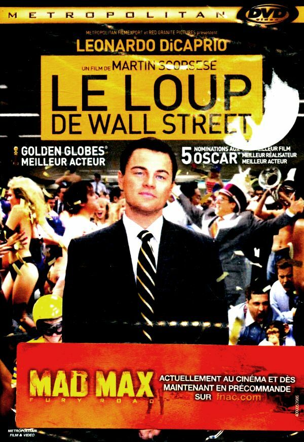 Le loup de wall street - Martin Scorsese - DVD