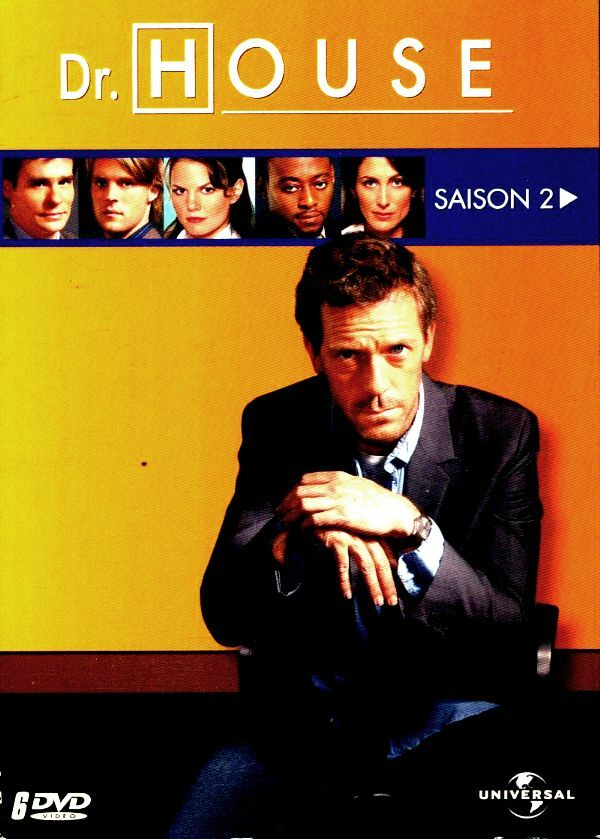Dr House -Saison 2 - Daniel Attias, Daniel Sackheim, Greg Yaitanes, Deran Sarafian, Hugh Laurie, Lisa Edelstein, Martha Mitchell, Omar Epps, Robert Sean Leonard, Jesse Spencer, Jennifer Morrison, Peter O'Fallon, John Showalter, David Shore, Fred Gerber, Gloria Muzio, David Semel, Jace Alexander, James Hayman, Felix Enriquez Alcala - DVD
