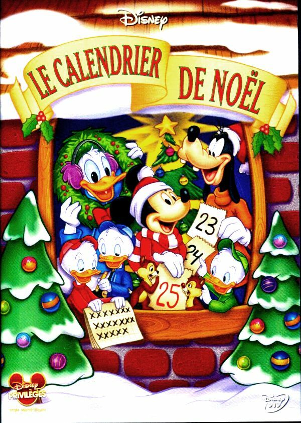 Mickey : Le Calendrier de Noël - Bluth, Don, David Hand, Jack Hannah, George Scribner, Jack Kinney, Jack King, Graham Heid - DVD