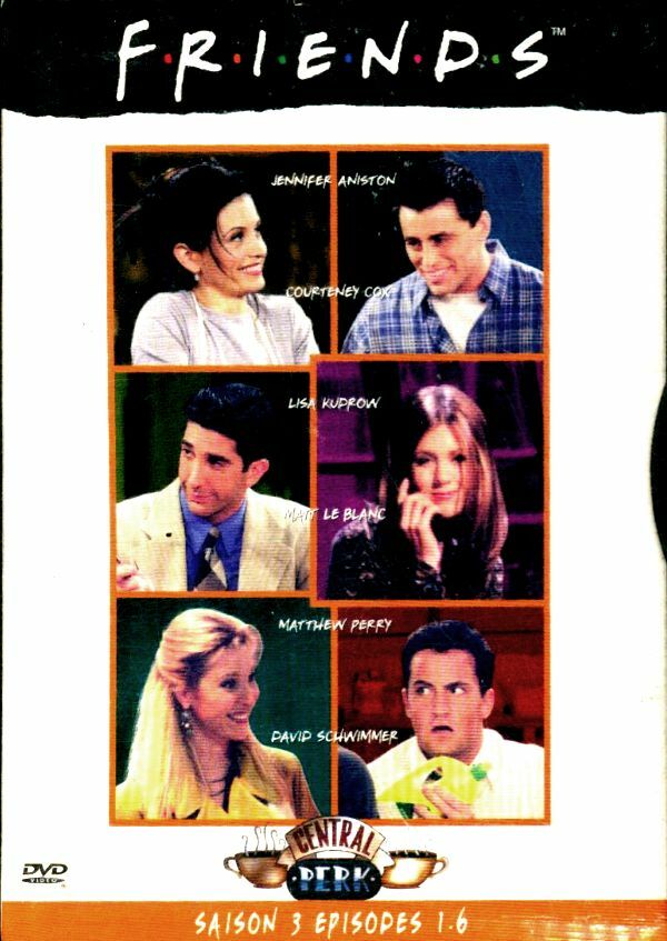 Friends, Saison 3, épisodes 1 à 6 - Inconnu - DVD